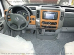 Накладки на торпеду Mercedes-Benz Sprinter/спринтер 2006-UP полный набор.