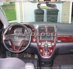 Накладки на торпеду Honda CR-V 2007-2009 полный набор, EXL Model, Автоматическая коробка передач, с навигацией, с подогрев сидений