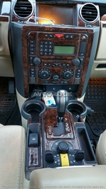 Накладки на торпеду Land Rover Discovery/дискавери 3 2005-UP полный набор