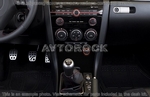 Накладки на торпеду Mazda Mazda3 2004-2009 Автоматическая коробка передач, с навигацией