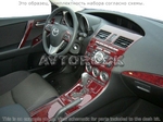 Накладки на торпеду Mazda Mazda3 2010-2013 полный набор, Механическая коробка передач