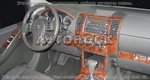 Накладки на торпеду Nissan Pathfinder 2005-2007 авто AC Control, полный набор