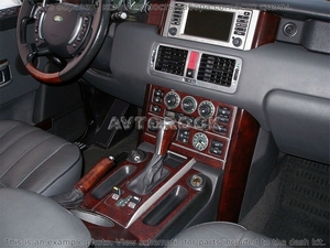 Накладки на торпеду Land Rover Range Rover 2005-2006 полный набор - Автоаксессуары и тюнинг