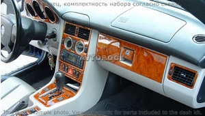 Накладки на торпеду Mercedes Benz SLK 1998-2000 полный набор, Соответствие OEM. - Автоаксессуары и тюнинг