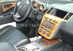 Накладки на торпеду Nissan Murano/мурано 2003-2008 полный набор