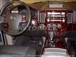 Накладки на торпеду Nissan Armada 2004-2007 полный набор