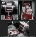 Накладки на торпеду Nissan Murano/мурано 2009-UP полный набор, LE model