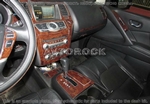 Накладки на торпеду Nissan Murano/мурано 2009-UP полный набор, SL model