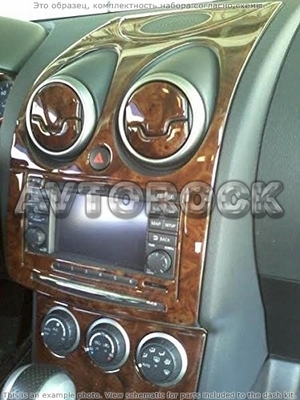 Накладки на торпеду Nissan Roque 2011-UP полный набор, с Center Speaker - Автоаксессуары и тюнинг