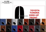 Накладки на торпеду Toyota Tundra 2000-2002 Front дверные панели, 2 элементов.