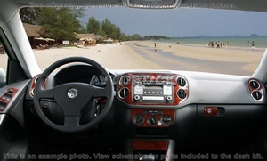Накладки на торпеду Volkswagen Tiguan/тигуан 2010-UP полный набор, ручной AC Control - Автоаксессуары и тюнинг