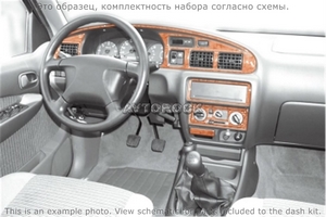 Накладки на торпеду Ford Ranger/рейнджер 1998-2006 полный набор. - Автоаксессуары и тюнинг