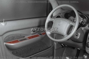 Накладки на торпеду Hyundai Atos 1997-2007 полный набор. - Автоаксессуары и тюнинг