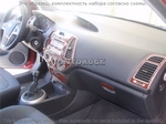 Накладки на торпеду Hyundai i20 2008-2014 полный набор.