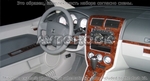 Накладки на торпеду Dodge Caliber 2009-UP полный набор, Автоматическая коробка передач