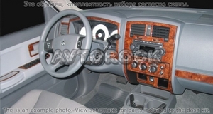 Накладки на торпеду Dodge Dakota 2005-2007 Bench Seats - Автоаксессуары и тюнинг