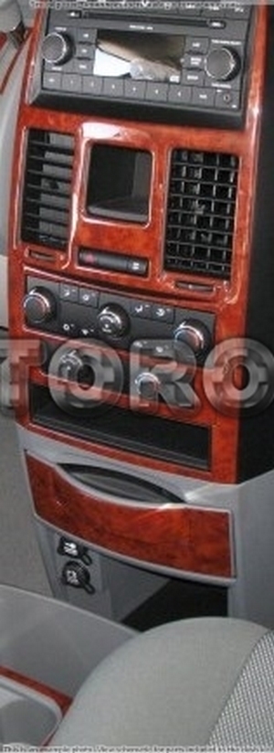 Накладки на торпеду Dodge Caravan 2008-UP полный набор, ручной AC Controls - Автоаксессуары и тюнинг