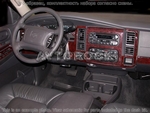 Накладки на торпеду Dodge Dakota 2001-2001 4 двери, Bench Seats, с дверные панели, 29 элементов.