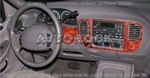 Накладки на торпеду Ford Expedition 1997-1999 полный набор, без Overhead, Console, без перчаточный ящик, 33 элементов.