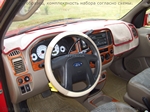 Накладки на торпеду Ford Escape 2001-2004 полный набор, 31 элементов.