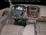 Накладки на торпеду Ford Escape 2001-2004 полный набор, 31 элементов.