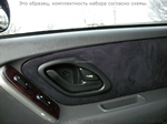 Накладки на торпеду Ford Escape 2005-2006 базовый набор