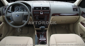 Накладки на торпеду Ford Fusion 2006-2009 с аналоговыми часами, авто A/C Controls - Автоаксессуары и тюнинг