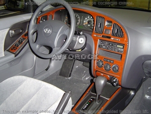 Накладки на торпеду Hyundai Elantra/элантра 2004-2006 полный набор, Механическая коробка передач - Автоаксессуары и тюнинг