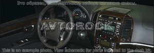 Накладки на торпеду Hyundai Santa Fe/санта фе 2007-UP полный набор - Автоаксессуары и тюнинг