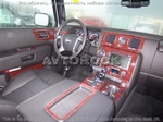 Накладки на торпеду Hummer H2 2008-UP полный набор