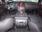 Накладки на торпеду Hummer H2 2008-UP полный набор