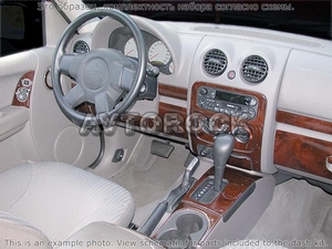 Накладки на торпеду Jeep Liberty 2005-2007 полный набор - Автоаксессуары и тюнинг