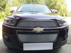 Allest Защита радиатора, хром (2 части) CHEVROLET (шевроле) Captiva/каптива 11-13 - Автоаксессуары и тюнинг