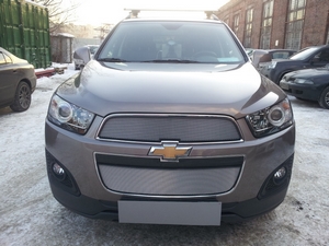 Allest Защита радиатора, хром (2 части) CHEVROLET (шевроле) Captiva/каптива 13- - Автоаксессуары и тюнинг