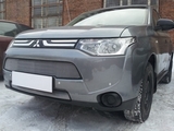 Allest Защита радиатора, хром (2 части) MITSUBISHI (митсубиси) Outlander/оутлендер 12-13