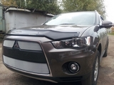 Allest Защита радиатора, хром (2 части) MITSUBISHI (митсубиси) Outlander/оутлендер XL 10-12