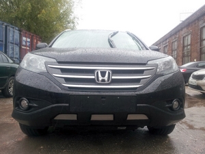 Allest Защита радиатора, хром (2.4) HONDA (хонда) CRV 12-15 - Автоаксессуары и тюнинг