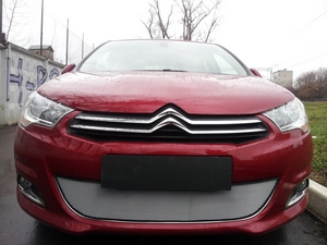 Allest Защита радиатора, хром (HB) CITROEN (ситроен) C4 11- - Автоаксессуары и тюнинг