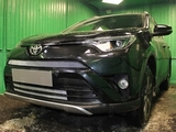 Allest Защита радиатора, хром, низ (2 части) TOYOTA (тойота) RAV4/рав 4 15-