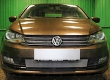 Allest Защита радиатора, хром, низ (2 части) VW Polo/Поло 15-