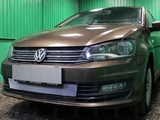 Allest Защита радиатора, хром, низ (2 части) VW Polo/Поло 15-