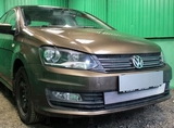 Allest Защита радиатора, хром, низ (2 части) VW Polo/Поло 15-