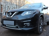 Allest Защита радиатора, хром, низ (c парктроником) NISSAN (ниссан) X-Trail 14-