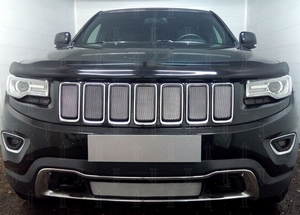 Allest Защита радиатора, хром, низ JEEP (джип) Grand/Грандр Cherokee/чероки 13- - Автоаксессуары и тюнинг