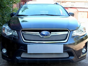 Allest Защита радиатора, хром, низ SUBARU (субару) XV 16- - Автоаксессуары и тюнинг