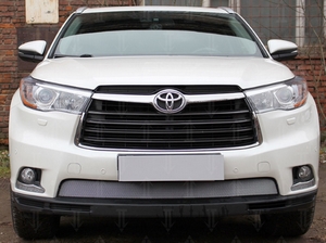 Allest Защита радиатора, хром, низ TOYOTA (тойота) Highlander 14- - Автоаксессуары и тюнинг