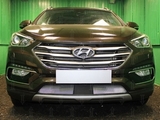 Allest Защита радиатора, хром (с датчиком ACC) HYUNDAI (хендай) Santa FE 15-