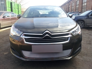 Allest Защита радиатора, хром (SD) CITROEN (ситроен) C4 13- - Автоаксессуары и тюнинг