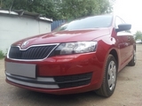 Allest Защита радиатора, хром SKODA (шкода) Rapid/Рапид 14-