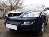 Allest Защита радиатора, хром SSANGYONG (ссанг енг) Kyron/кайрон 07-